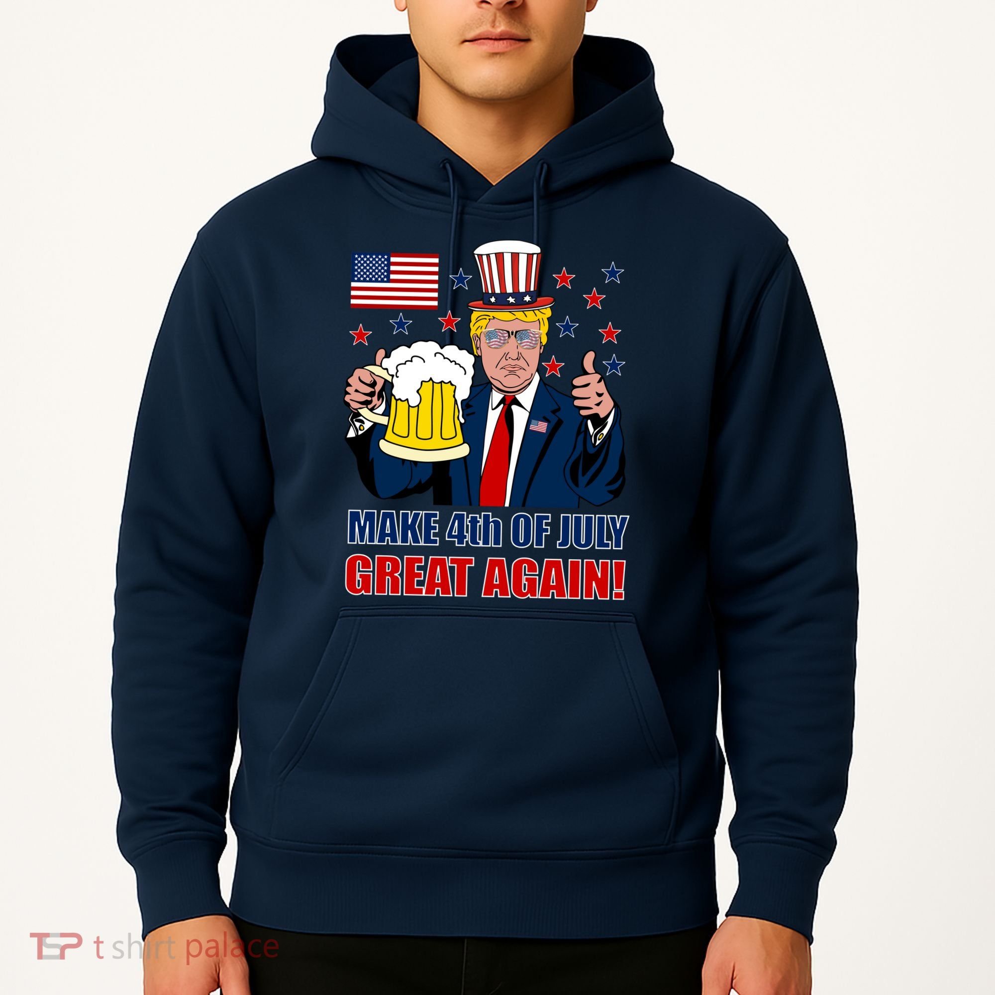 Make 4th Of July Great Again Hoodie