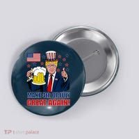 Make 4th Of July Great Again Button thumb 0