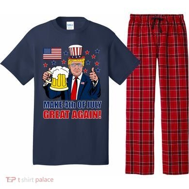 Make 4th Of July Great Again Pajama Set