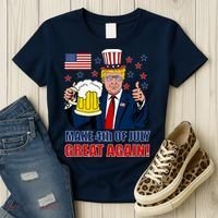 Make 4th Of July Great Again Women's T-Shirt thumb 3