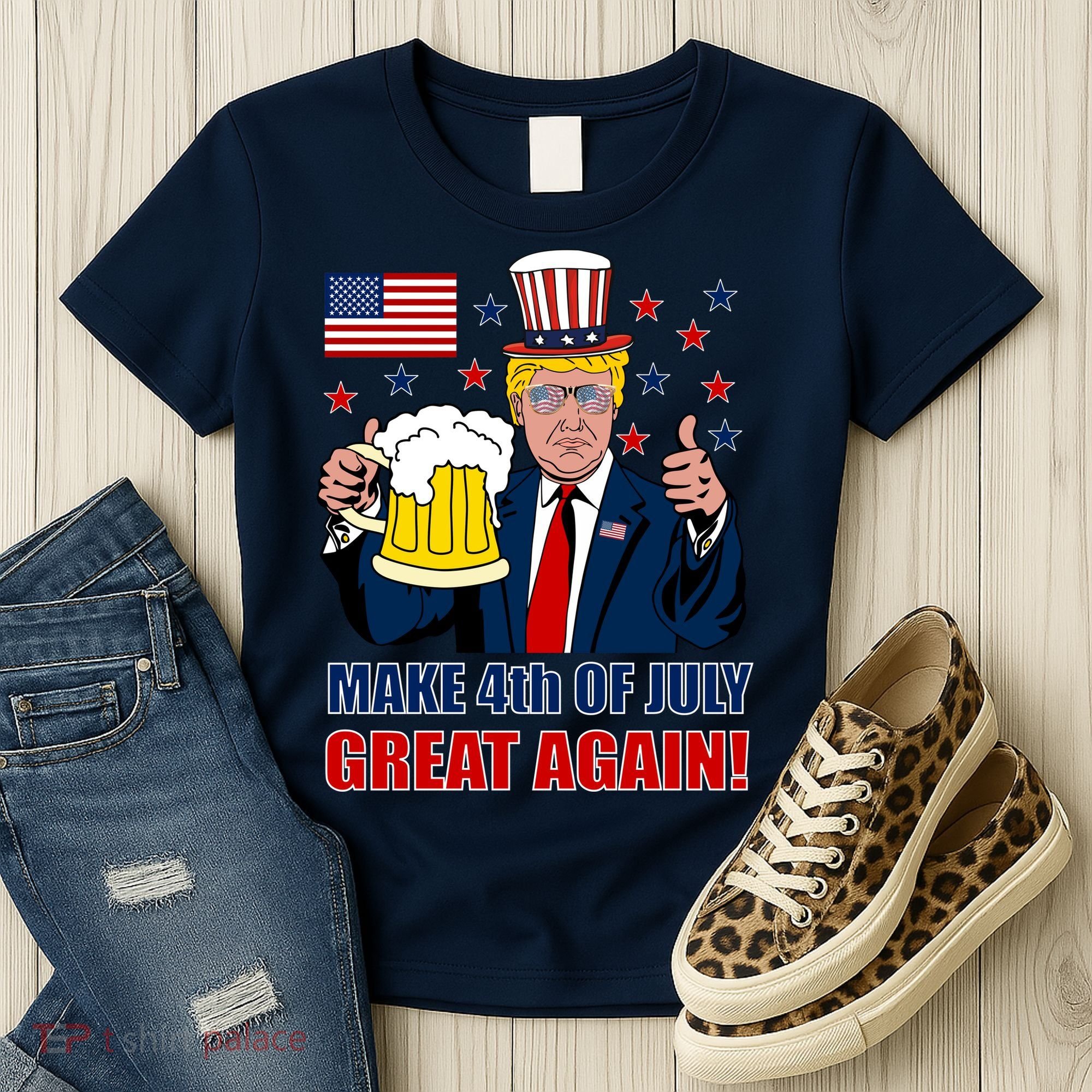 Make 4th Of July Great Again Women's T-Shirt