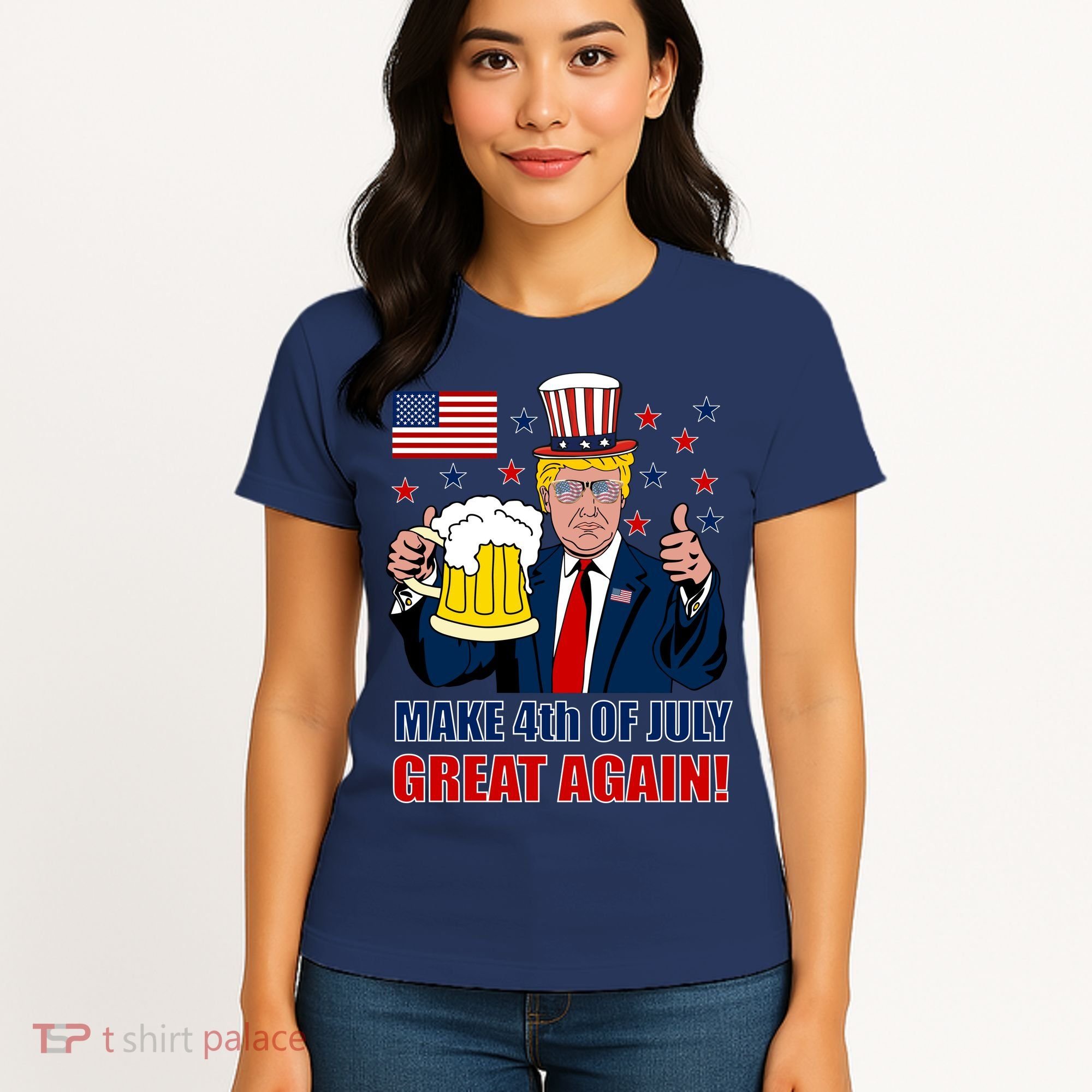 Make 4th Of July Great Again Women's T-Shirt