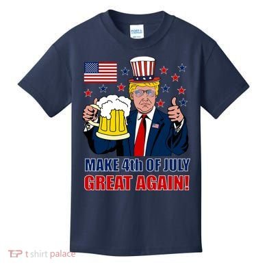 Make 4th Of July Great Again Kids T-Shirt