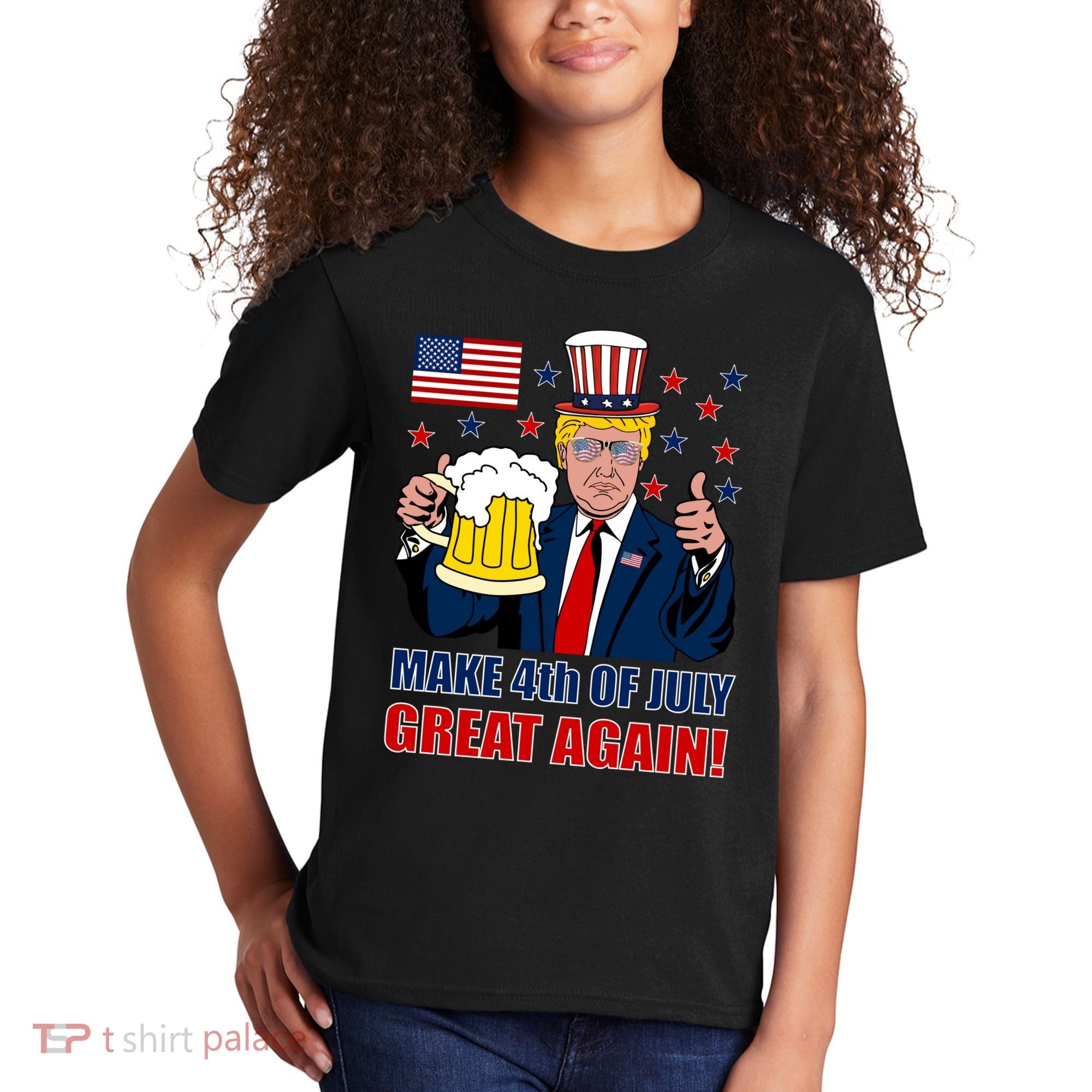 Make 4th Of July Great Again Kids T-Shirt
