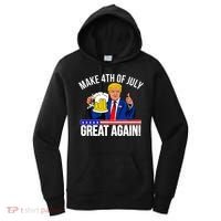 Make 4th of July Great Again! Donald Trump Beer USA Women's Hoodie thumb 0