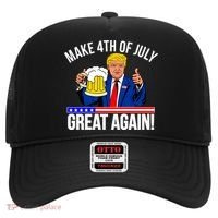 Make 4th of July Great Again! Donald Trump Beer USA Hat thumb 0