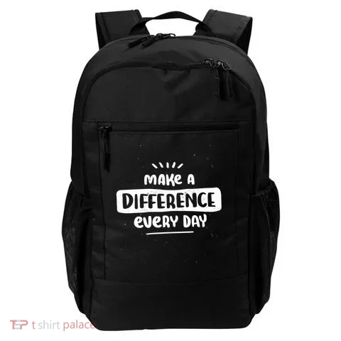 Make A Difference Backpack in the selected color
