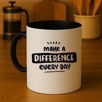 Make A Difference  Coffee Mug thumb 4