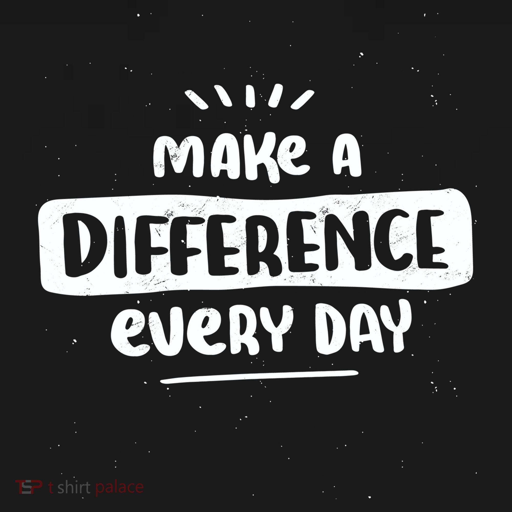 Make A Difference  Mousepad