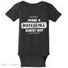 Make A Difference Baby Bodysuit