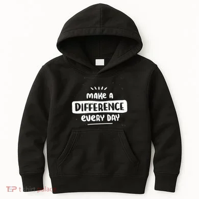 Make A Difference Kids Hoodie