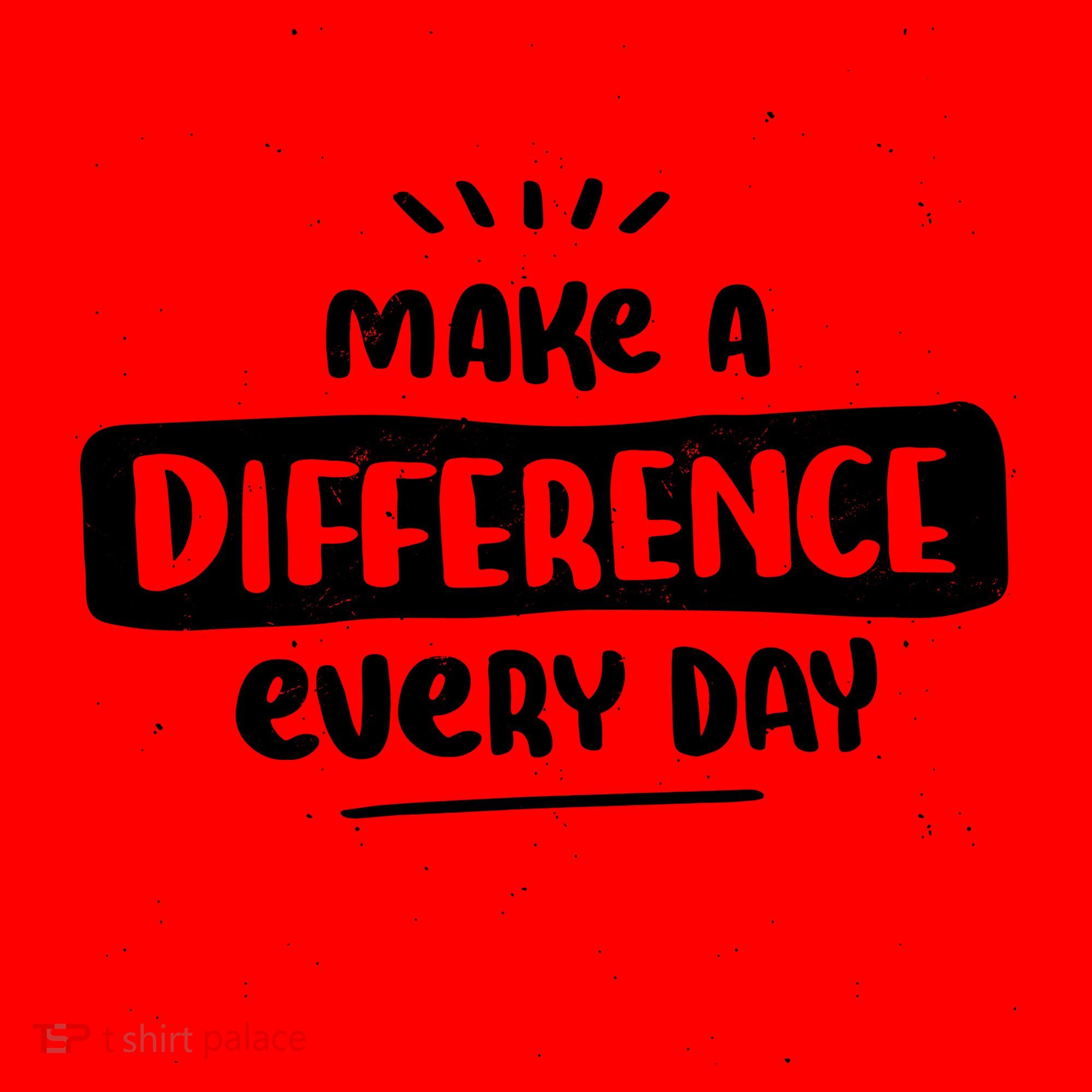 Make A Difference  Santa Hat