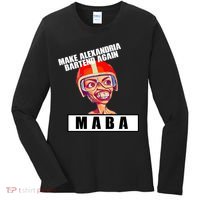 Make Alexandria Bartend Again Women's Long Sleeve Shirt thumb 0