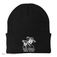 Make America Drink Again Donald Trump Cinco De Mayo Beanie thumb 0