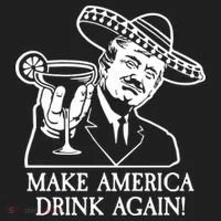Make America Drink Again Donald Trump Cinco De Mayo Beanie thumb 2