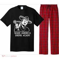Make America Drink Again Donald Trump Cinco De Mayo Pajama Set thumb 0