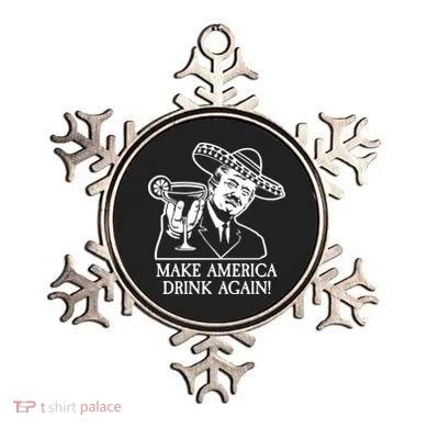 Make America Drink Again Donald Trump Cinco De Mayo Ornament