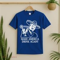 Make America Drink Again Donald Trump Cinco De Mayo T-Shirt thumb 2