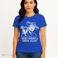 Make America Drink Again Donald Trump Cinco De Mayo Women's T-Shirt thumb 4
