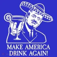Make America Drink Again Donald Trump Cinco De Mayo Kids Sweatshirt thumb 2