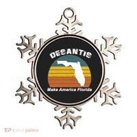 Make America Florida DeSantis 2024 Election Ornament thumb 0
