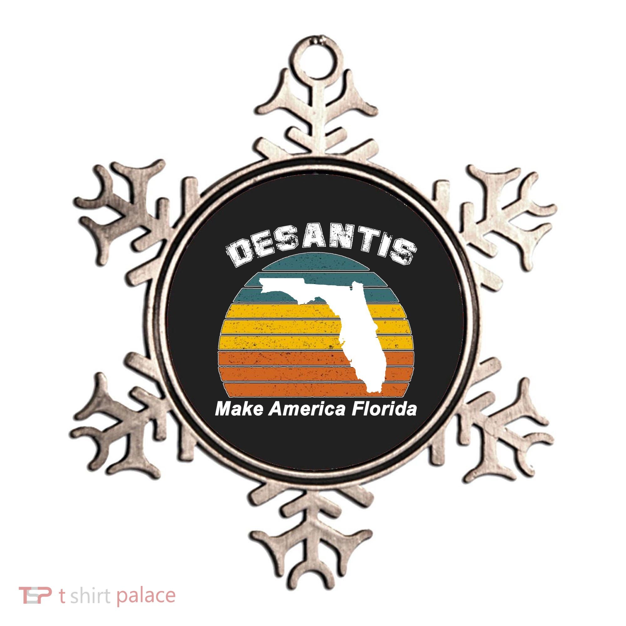 Make America Florida DeSantis 2024 Election Ornament