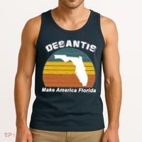 Make America Florida DeSantis 2024 Election Tank Top thumb 3