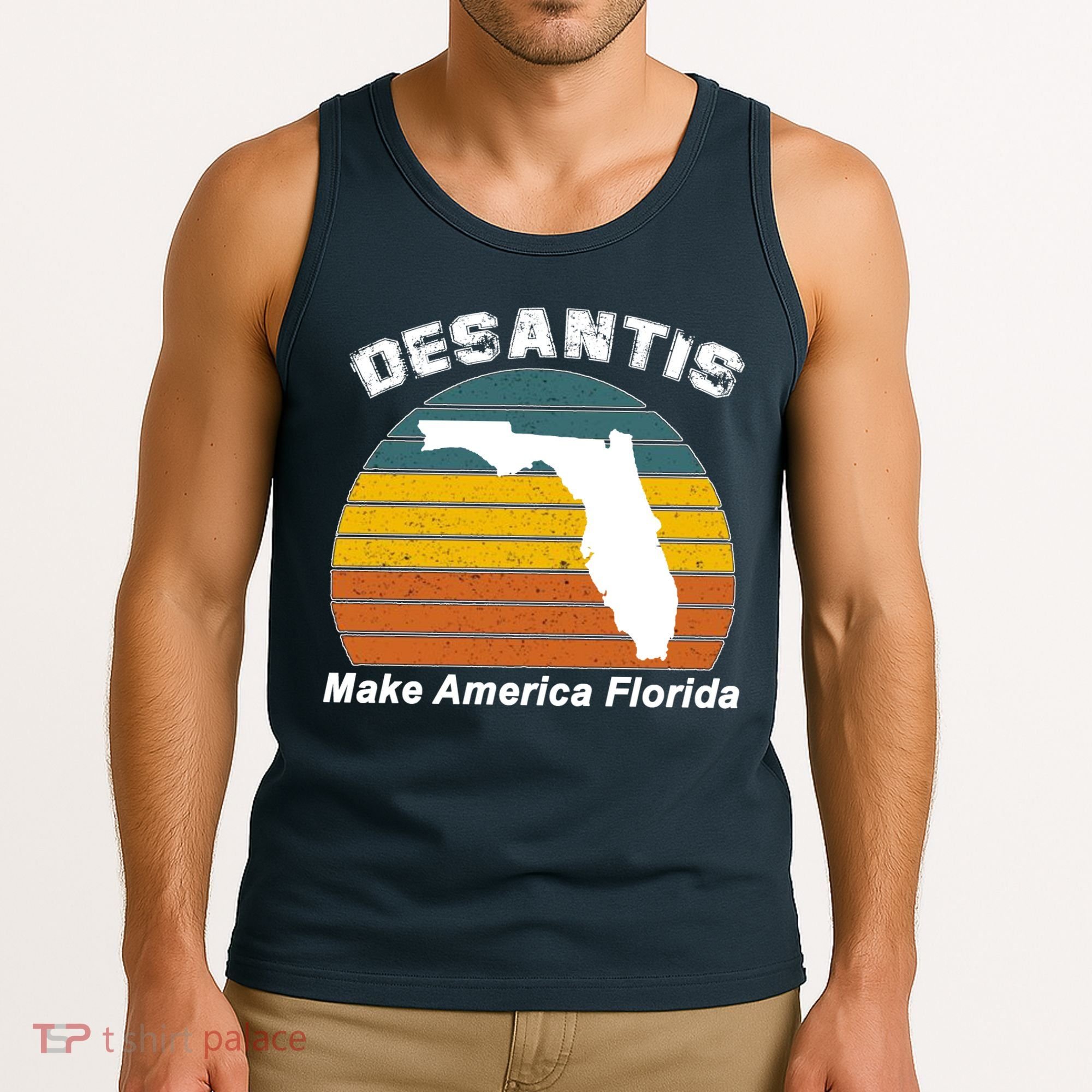 Make America Florida DeSantis 2024 Election Tank Top