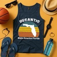 Make America Florida DeSantis 2024 Election Tank Top thumb 4