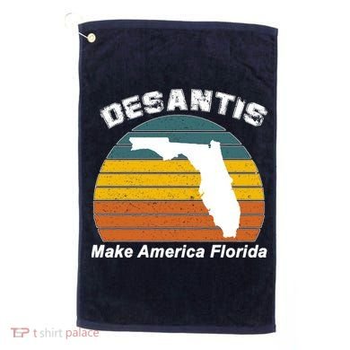 Make America Florida DeSantis 2024 Election Golf Towel