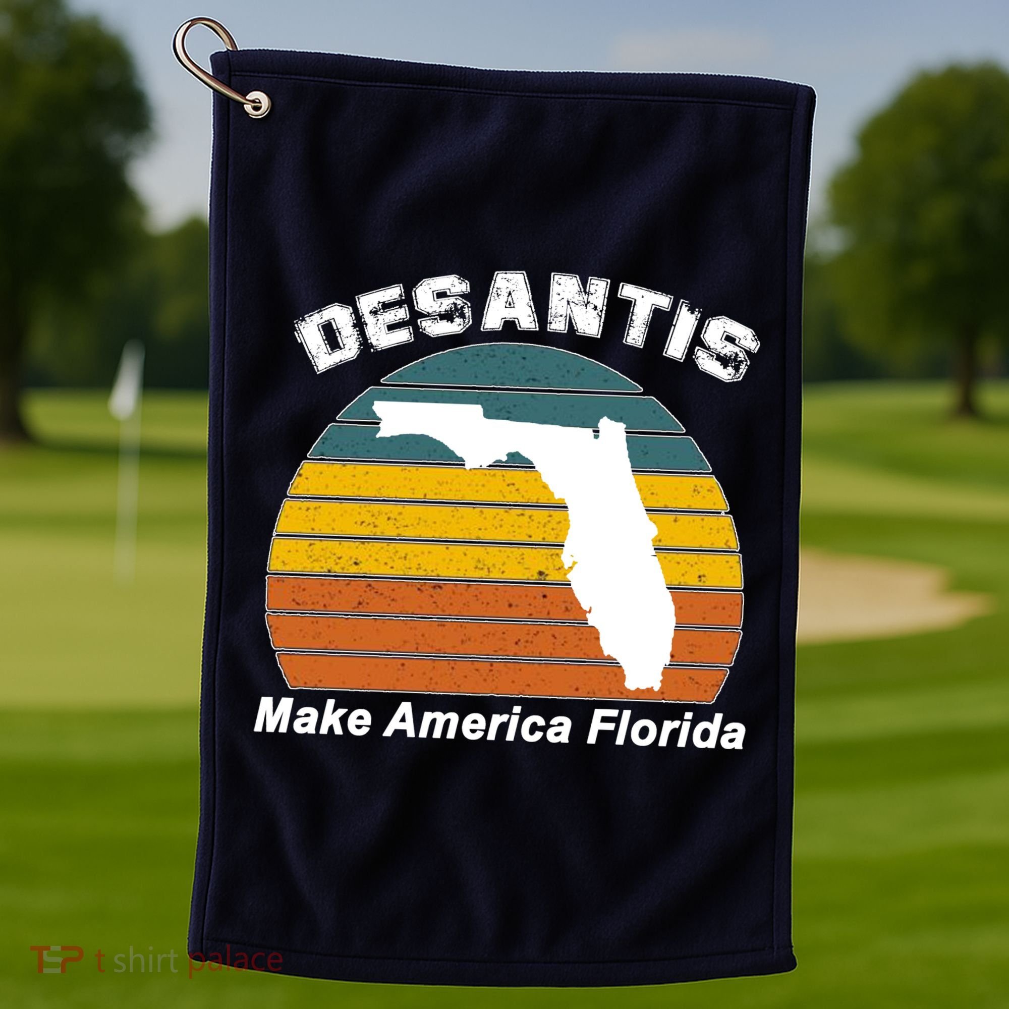 Make America Florida DeSantis 2024 Election Golf Towel