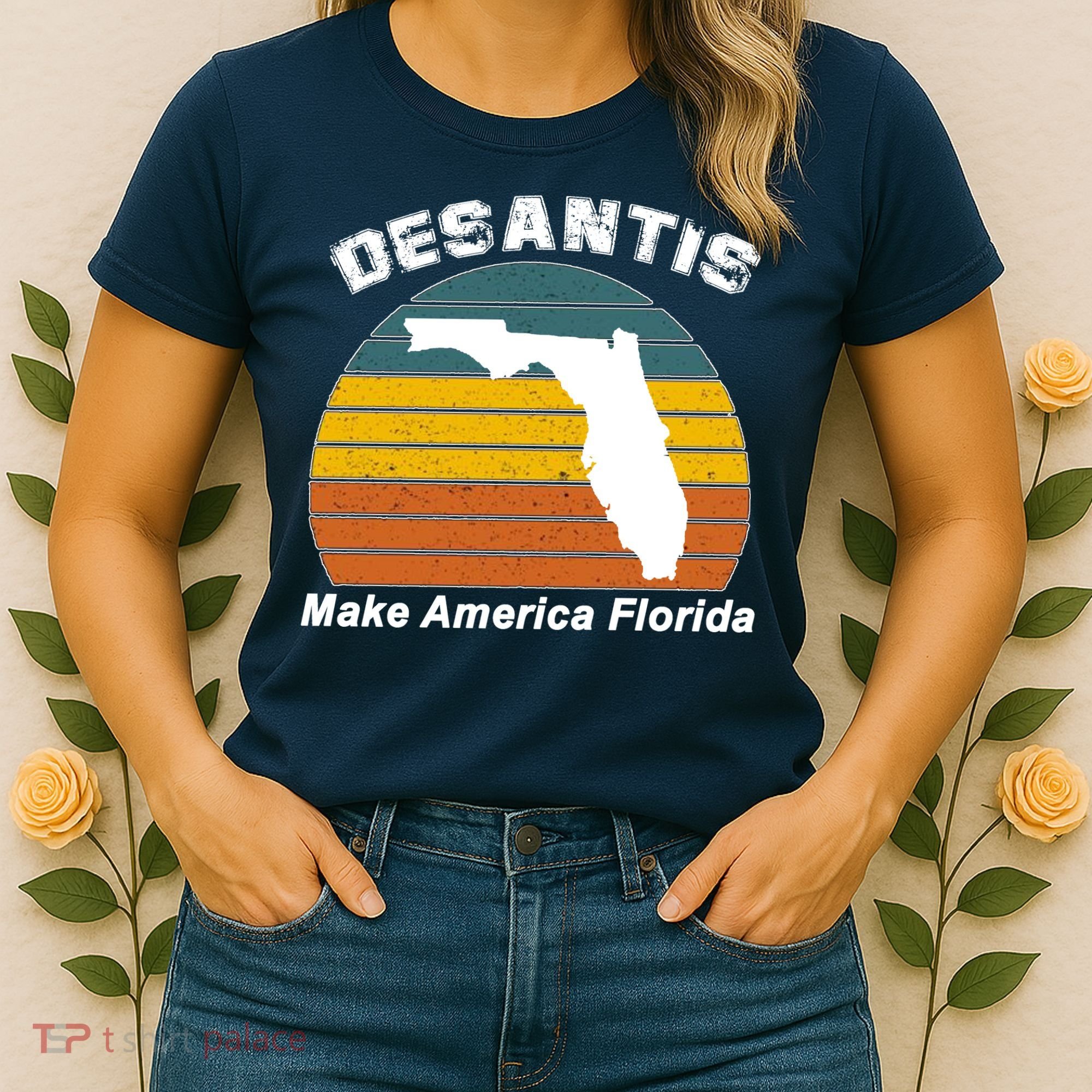 Make America Florida DeSantis 2024 Election Women's T-Shirt
