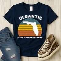 Make America Florida DeSantis 2024 Election Women's T-Shirt thumb 3