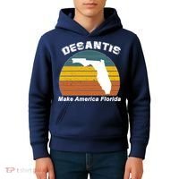 Make America Florida DeSantis 2024 Election Kids Hoodie thumb 4