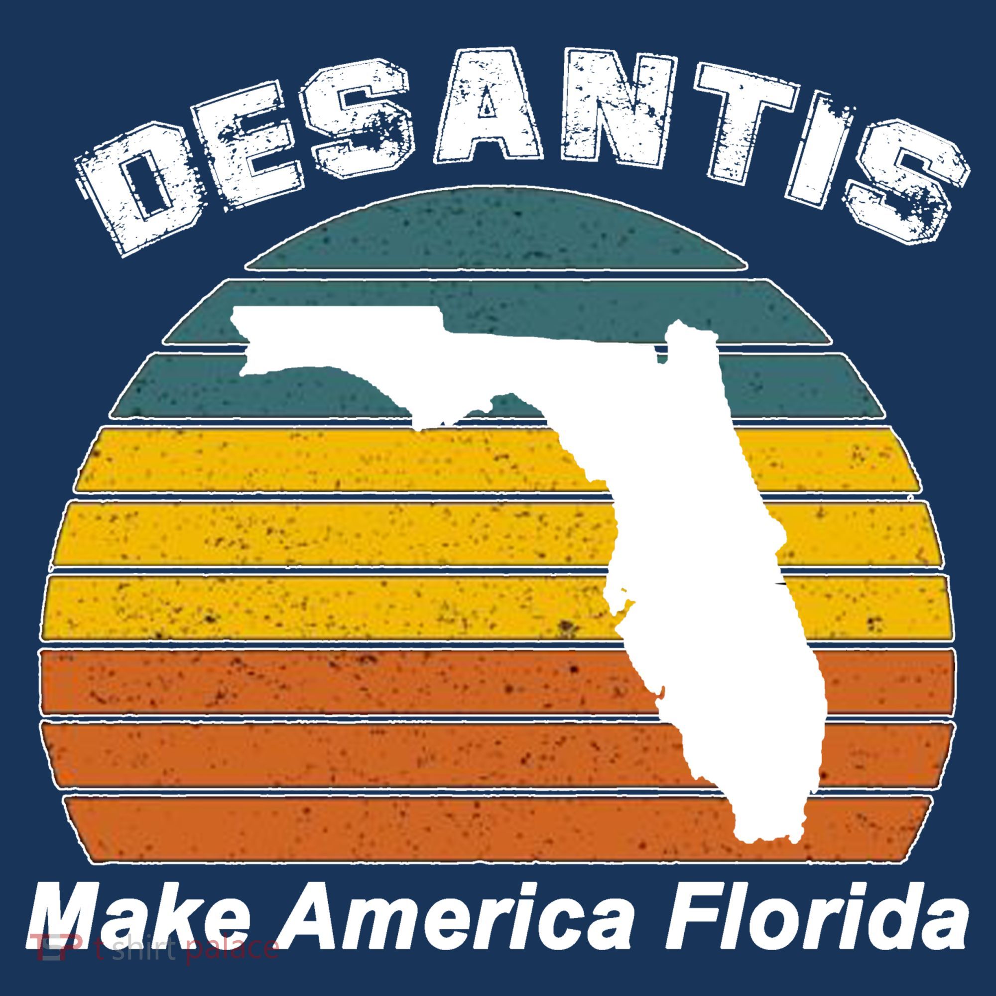 Make America Florida DeSantis 2024 Election Kids Hoodie
