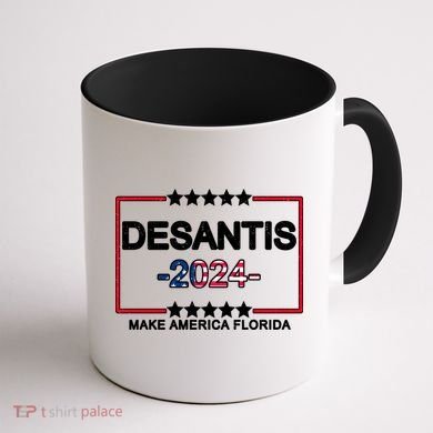 Make America Florida DeSantis 2024 Vintage Coffee Mug back