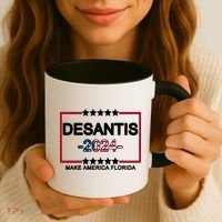Make America Florida DeSantis 2024 Vintage Coffee Mug thumb 3