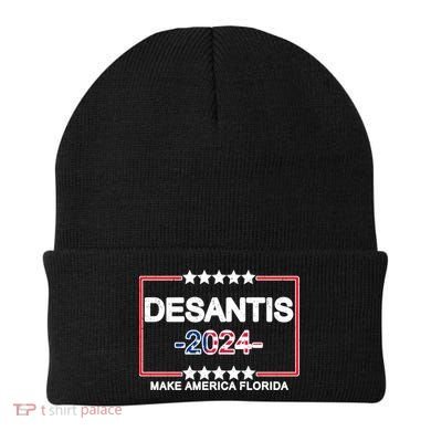 Make America Florida DeSantis 2024 Vintage Beanie