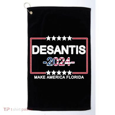Make America Florida DeSantis 2024 Vintage Golf Towel