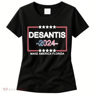 Make America Florida DeSantis 2024 Vintage Women's T-Shirt