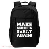 Make America Great Again! Donald Trump St. Patrick's Day Clover Shamrocks Backpack thumb 0