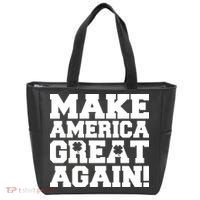 Make America Great Again! Donald Trump St. Patrick's Day Clover Shamrocks Tote Bag thumb 0