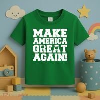 Make America Great Again! Donald Trump St. Patrick's Day Clover Shamrocks Toddler T-Shirt thumb 3
