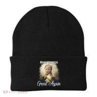 Make America Great Again Historic Trump Beanie thumb 0