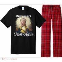 Make America Great Again Historic Trump Pajama Set thumb 0