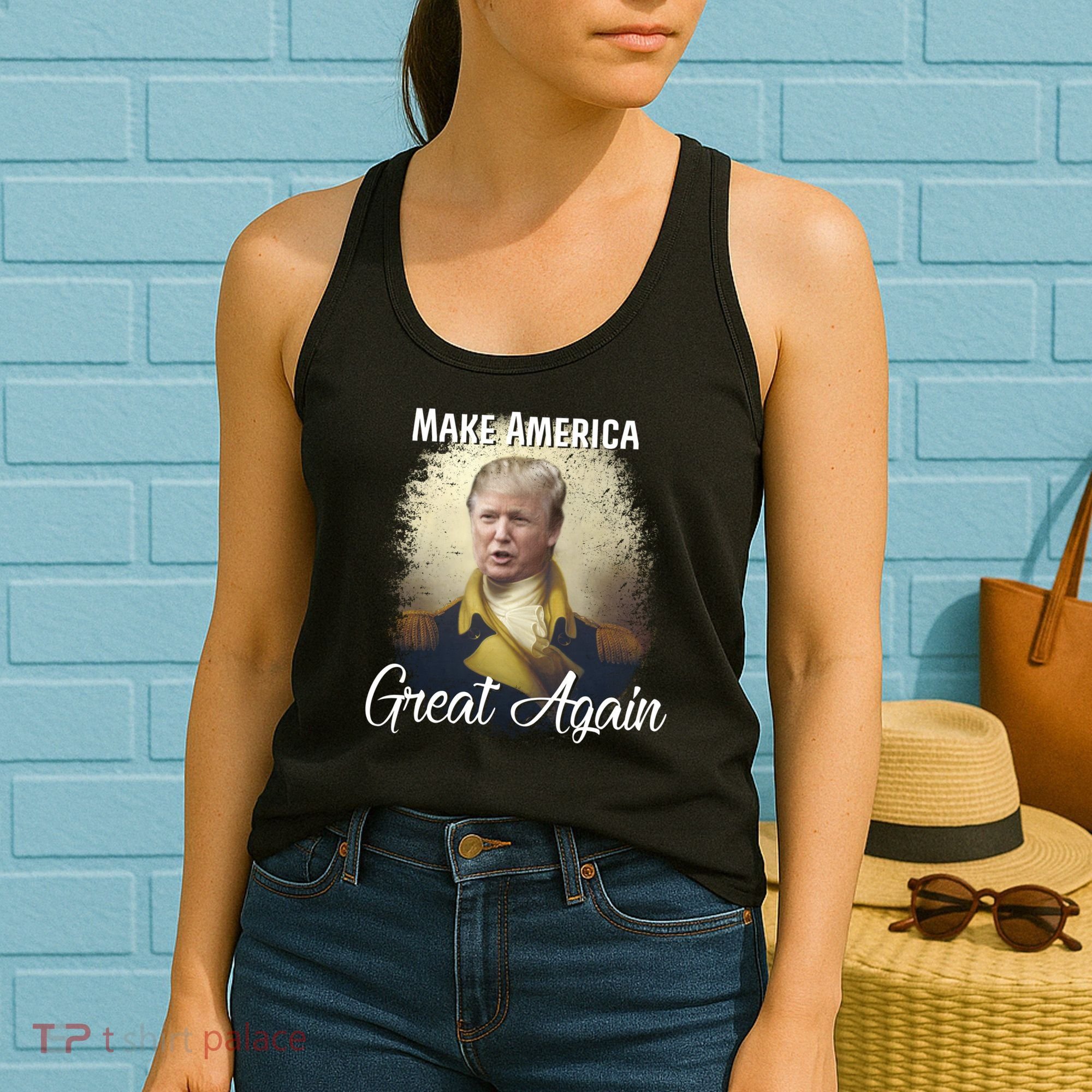 Make America Great Again Historic Trump Women's Tank Top