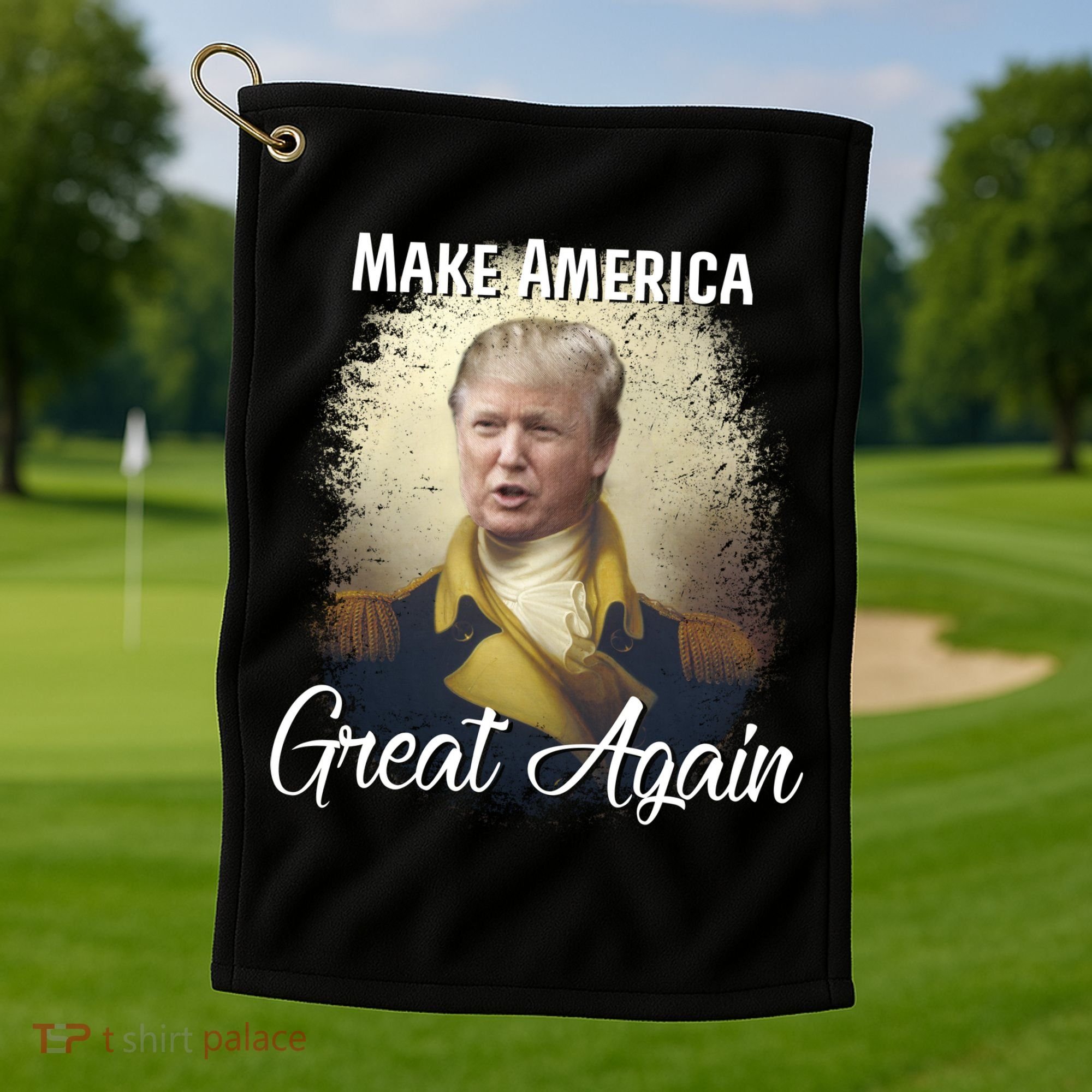 Make America Great Again Historic Trump Golf Towel