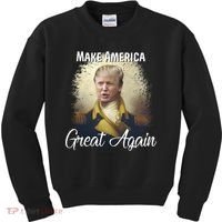 Make America Great Again Historic Trump Kids Sweatshirt thumb 0