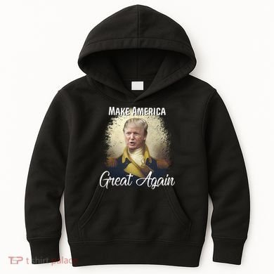 Make America Great Again Historic Trump Kids Hoodie