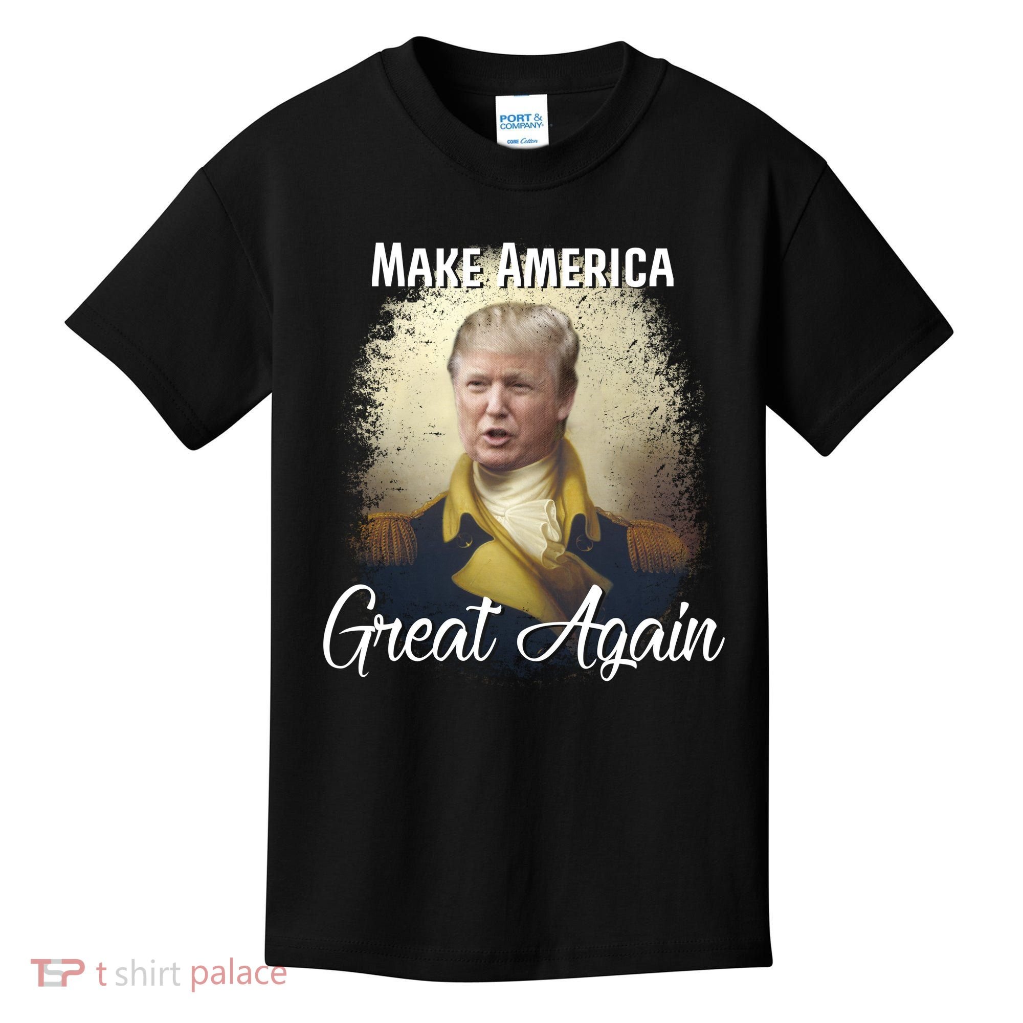 Make America Great Again Historic Trump Kids T-Shirt